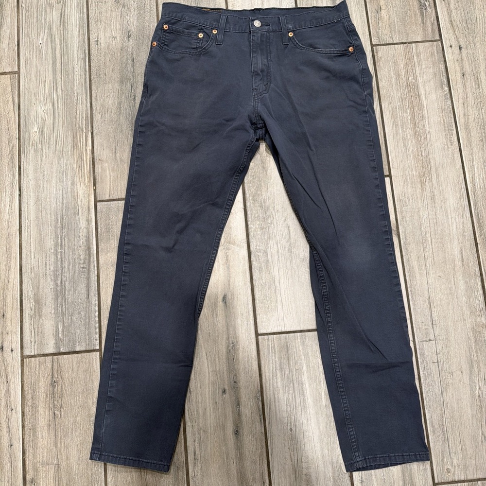 Levis 512 Slim Taper Jeans 32 Dusty Blue Tapered Leg Stretch Denim Casual Pant